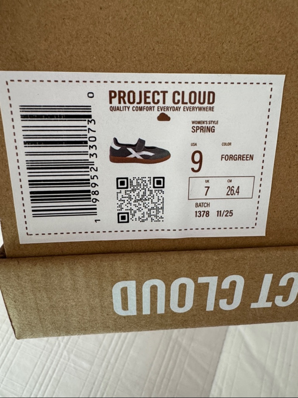 Project Cloud Women's Green Mary Jane Memory Foam Flats - Picture 5 of 5